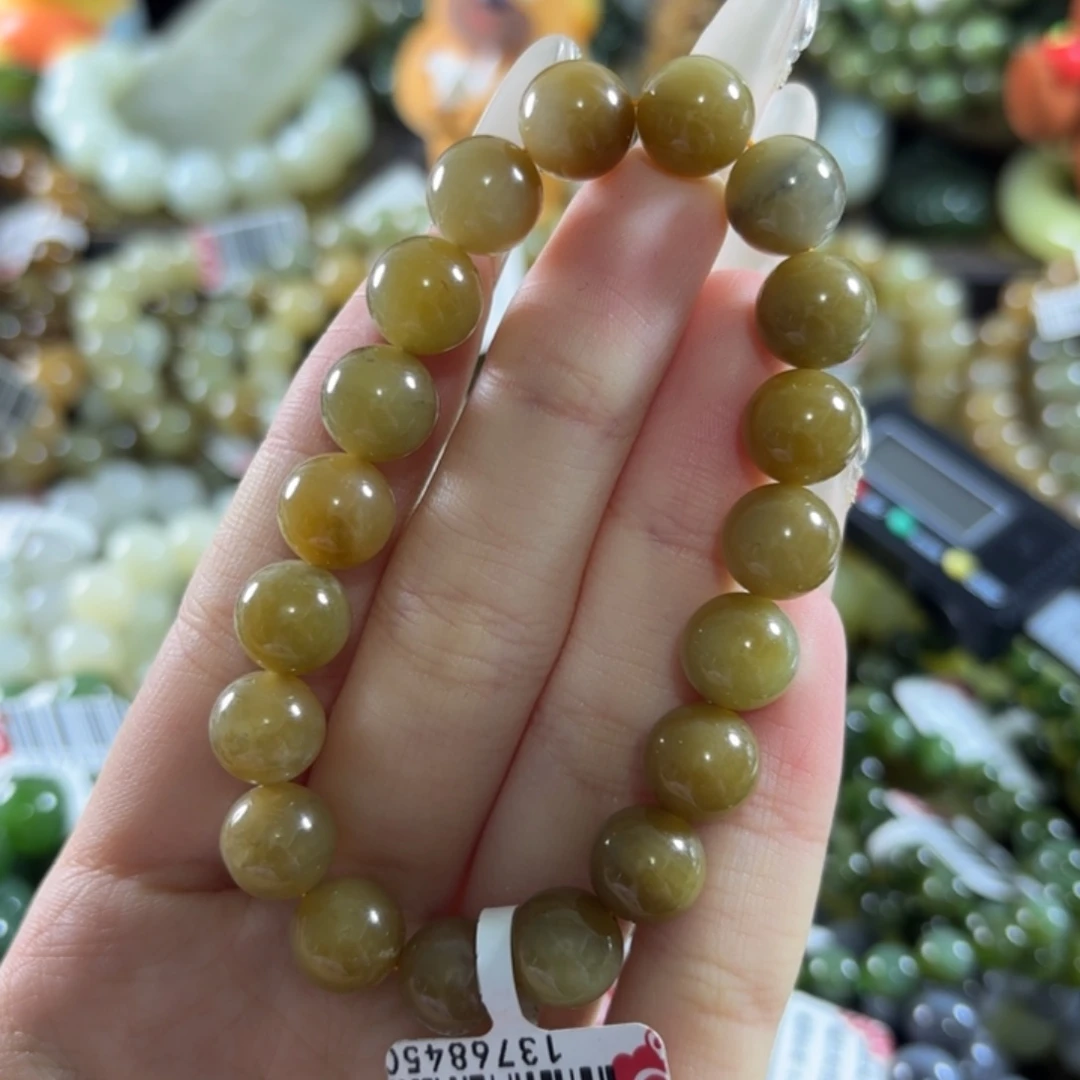 和田玉未镶嵌手链160