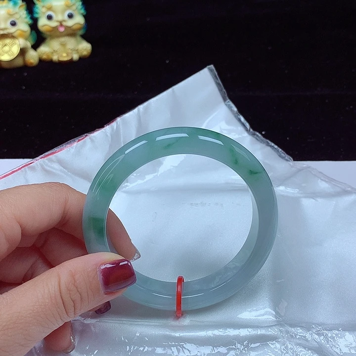 未镶嵌手镯翡翠圈口57