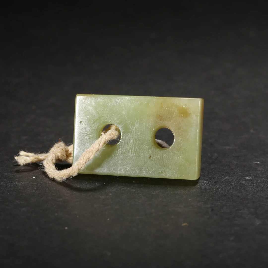 清代*荷包玉扣/09JTY3042/和田玉【北京文博】