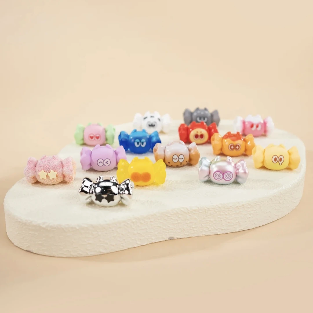 【代拆】’XBX ‘Candy怪味星卜糖系列盲盒萌粒节日礼物搞怪