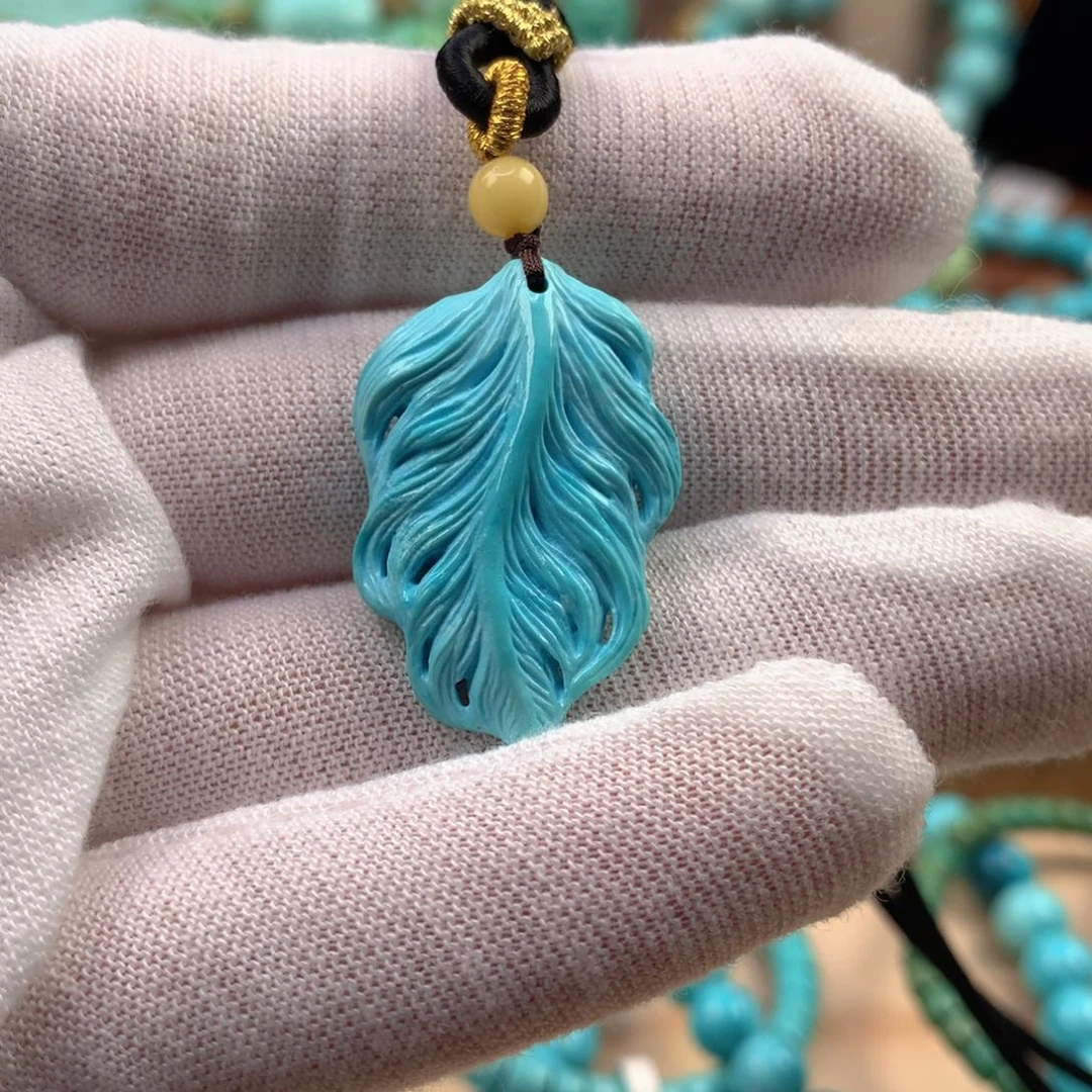 独***件绿松石未镶嵌珠宝奇石