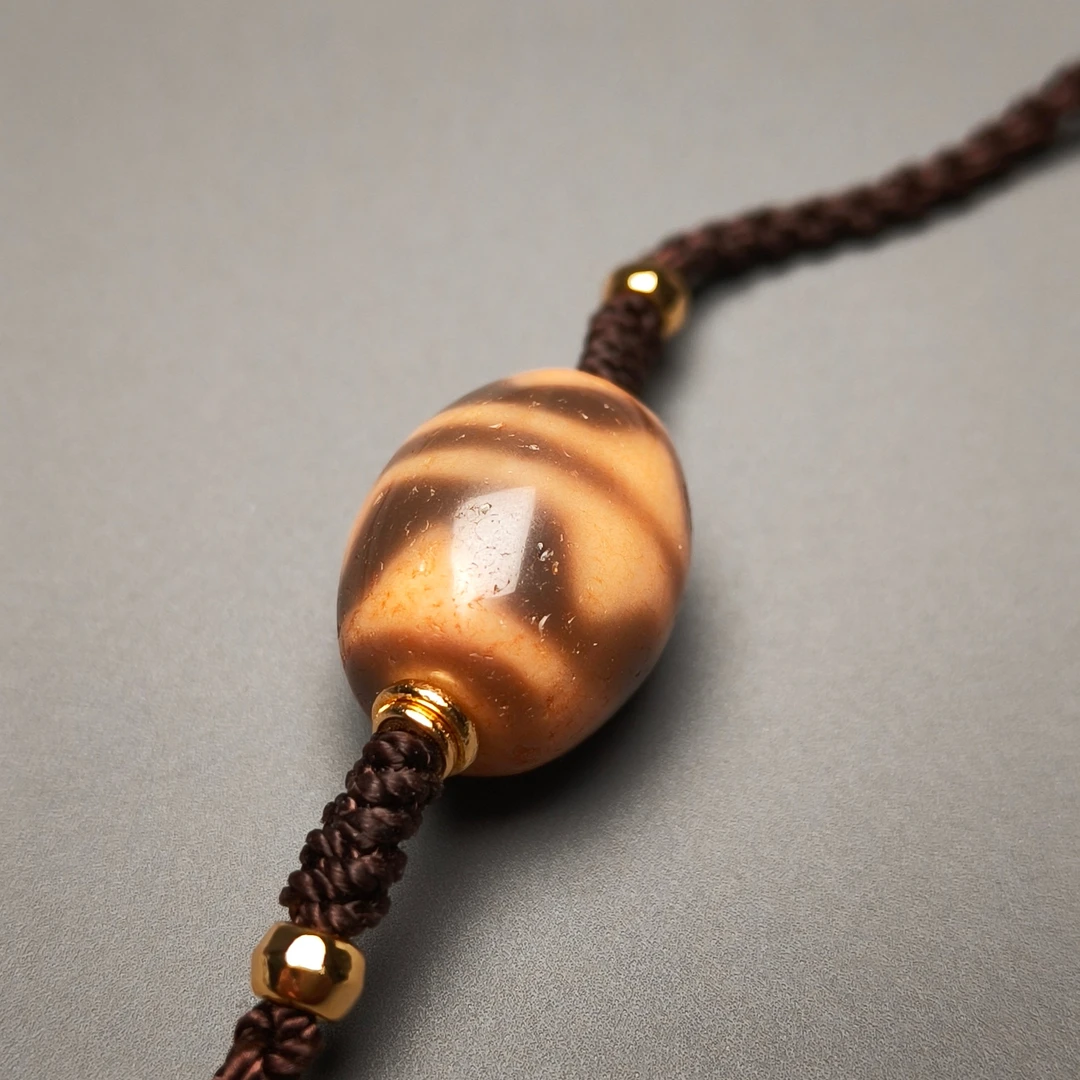 民国达洛玛瑙珠/DZ012987/古玩/收藏/德州文物