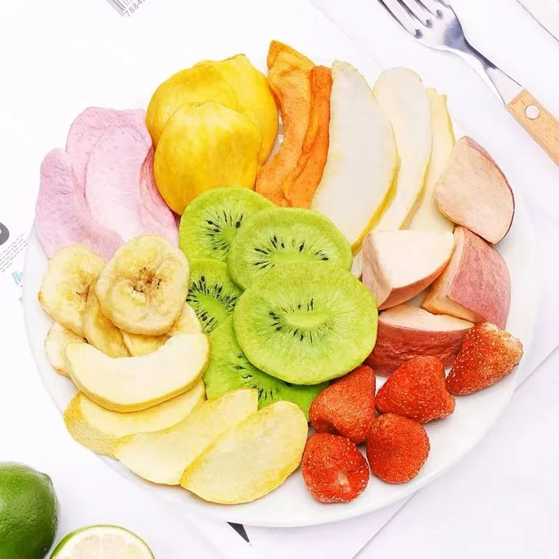 【混合款】现场装光头果蔬脆冻干草莓冻干水蜜桃散装称重