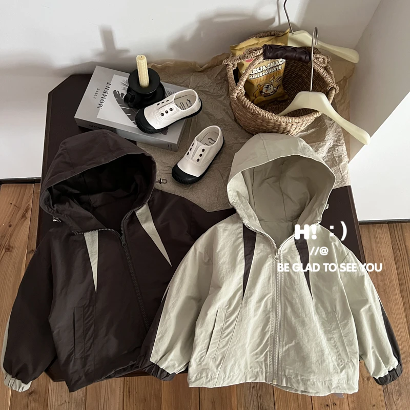 【现货】郝叔童品秋季新款上新高货男童2025时尚洋气休闲外套HR5325