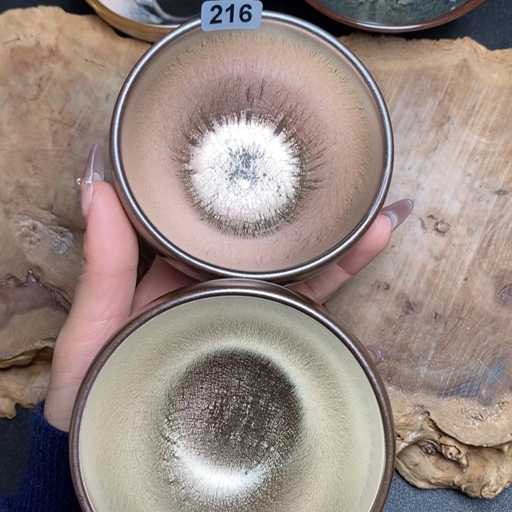 茶盏建窑建盏主人杯216微瑕