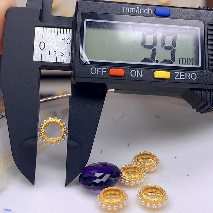 银S925镶嵌颈饰紫晶紫晶925镶嵌54