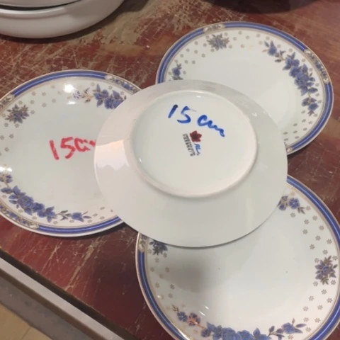 景德镇红叶陶瓷6英寸4个