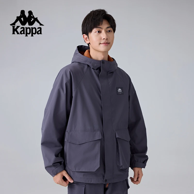 户外防风外套2025新款情侣款复古运动防风夹克防风衣