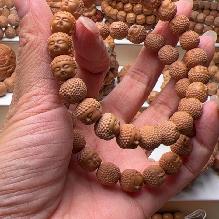 猴头核桃吊坠小宝贝佛二等10