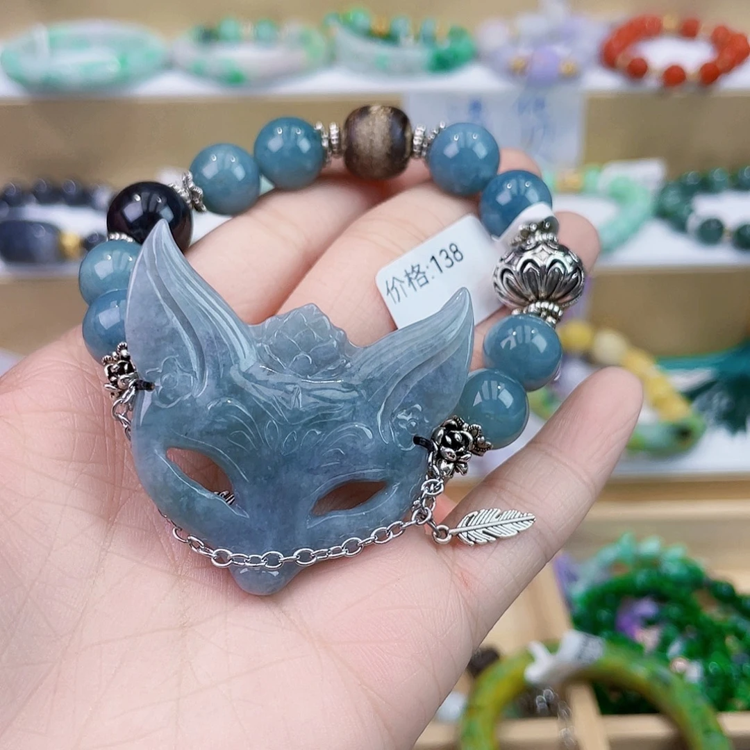 翡翠未镶嵌手链手链