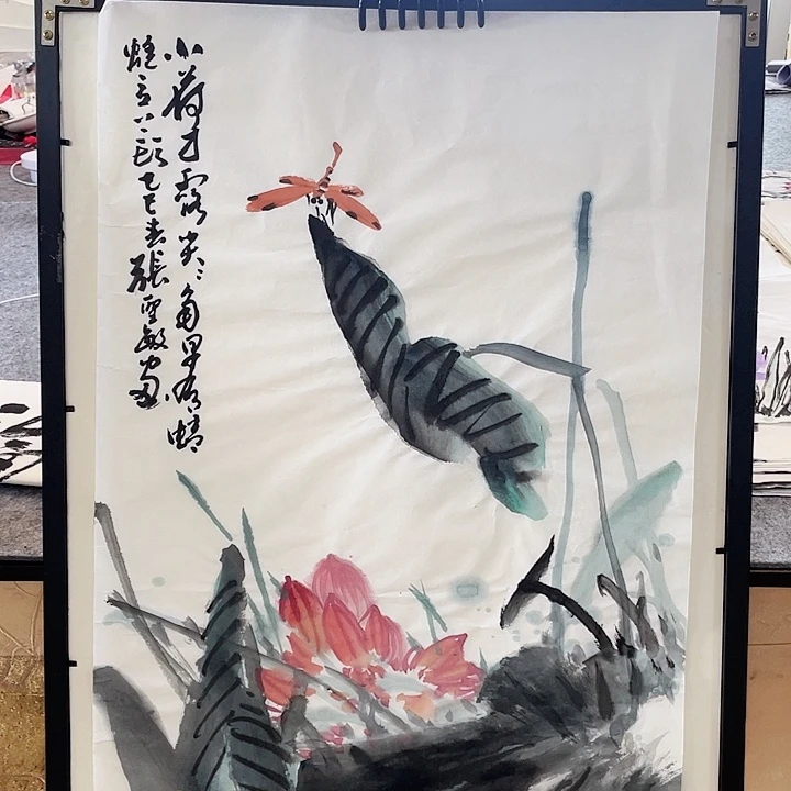国画张圣敏先生纯手绘作品