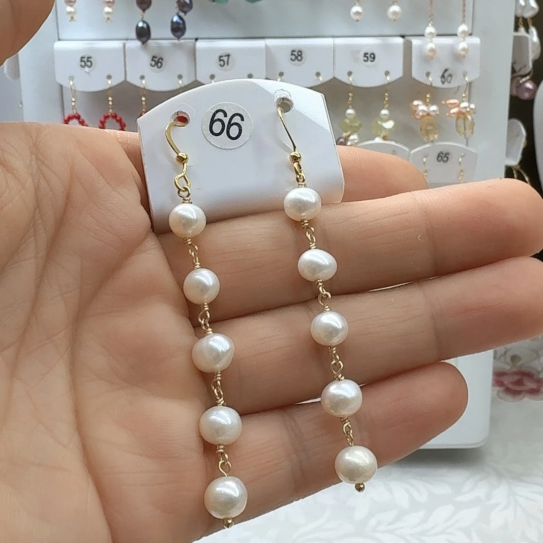 银S925镶嵌淡水珍珠耳饰❤**齐