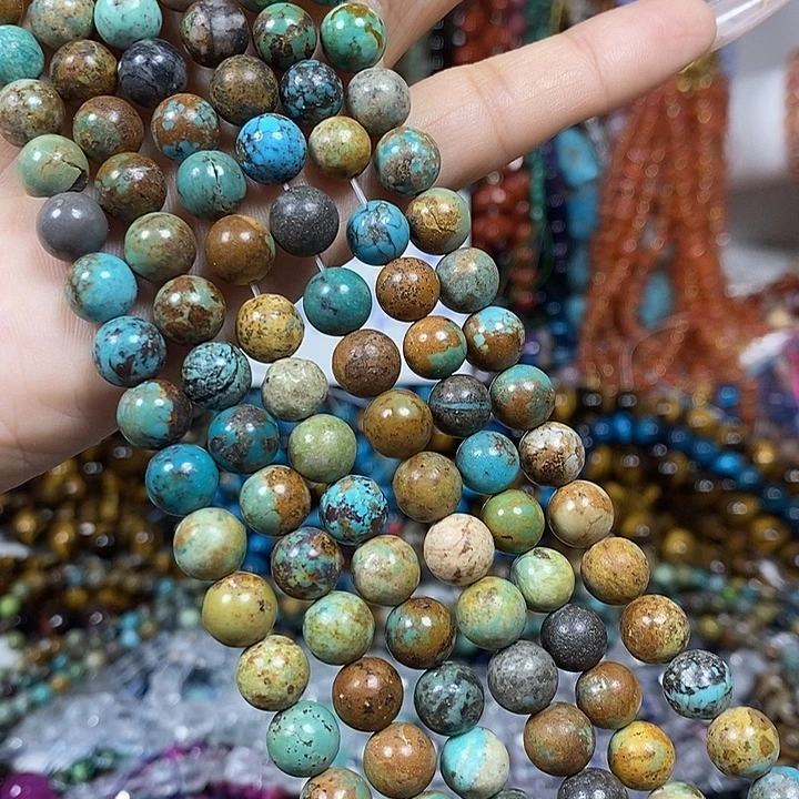 玛瑙/玉髓未镶嵌珠宝半成品天然湖小北卡8mm一条