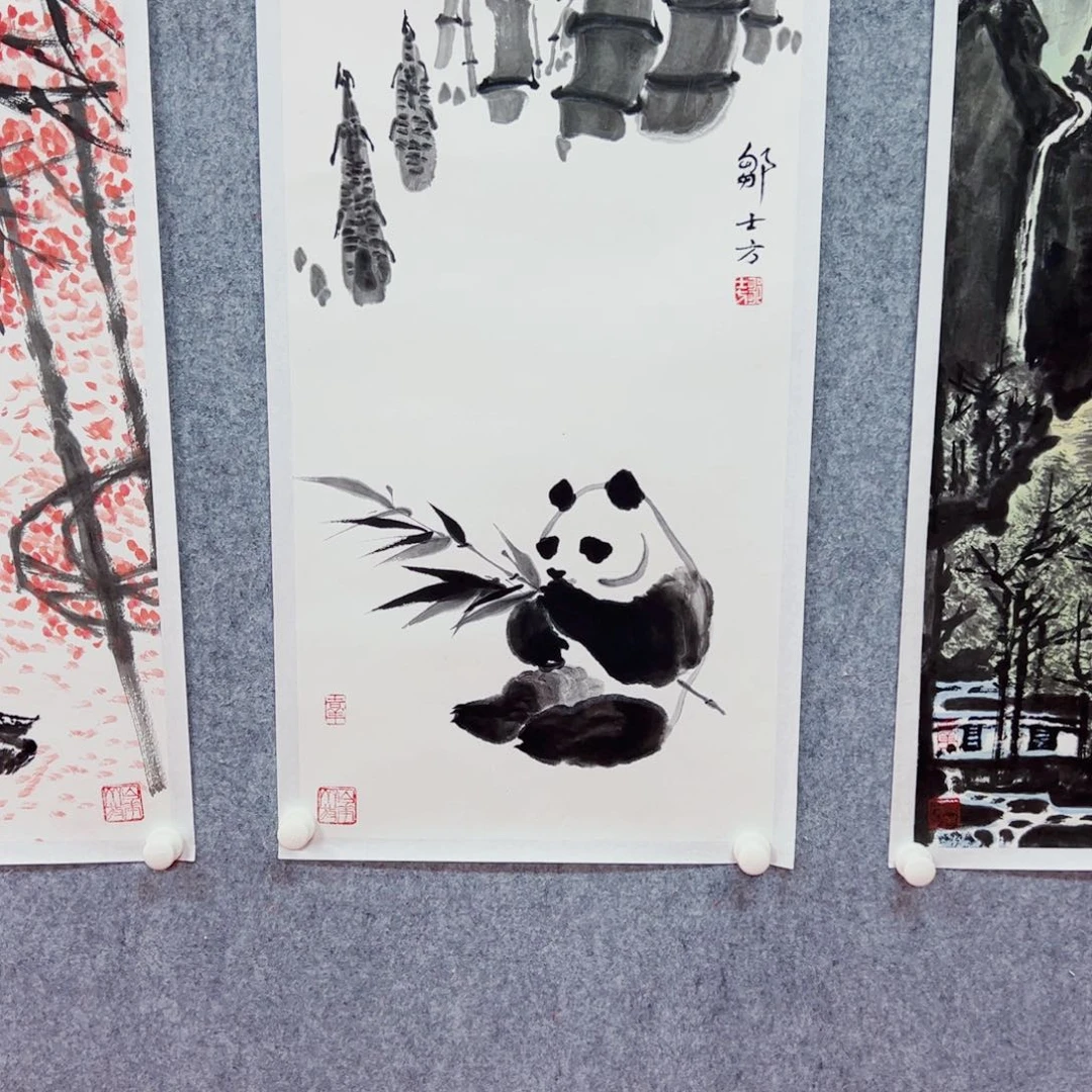 国画邹士方国画作品