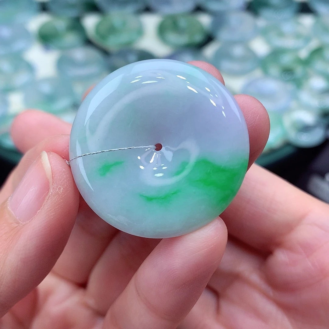 颈饰未镶嵌翡翠编号66-尺寸30/5.8