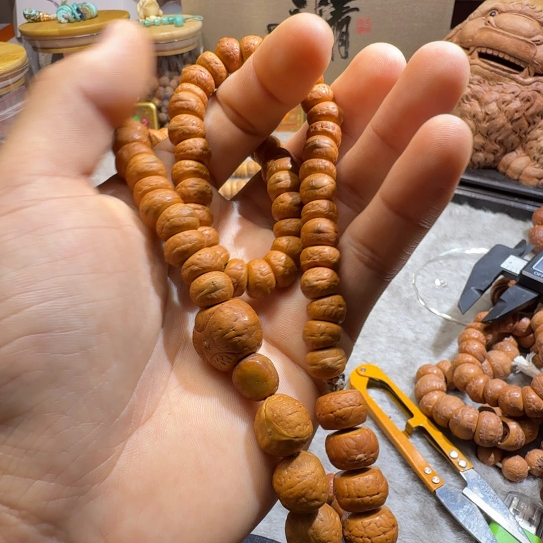 【***缘凤眼菩提吊坠实心型大肠