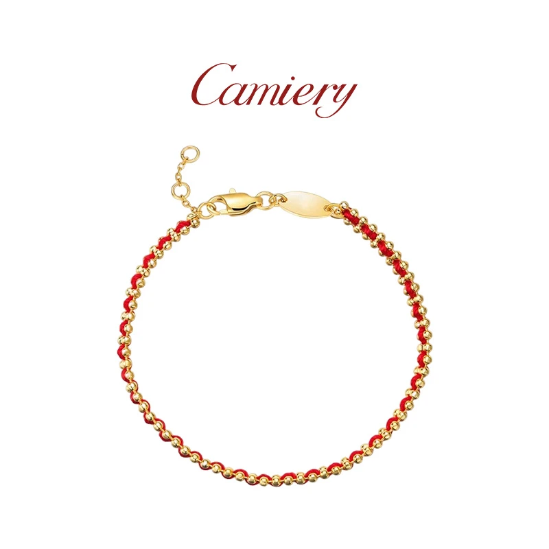 CAMIERY 时尚轻奢编织红绳手链精致百搭ZYN
