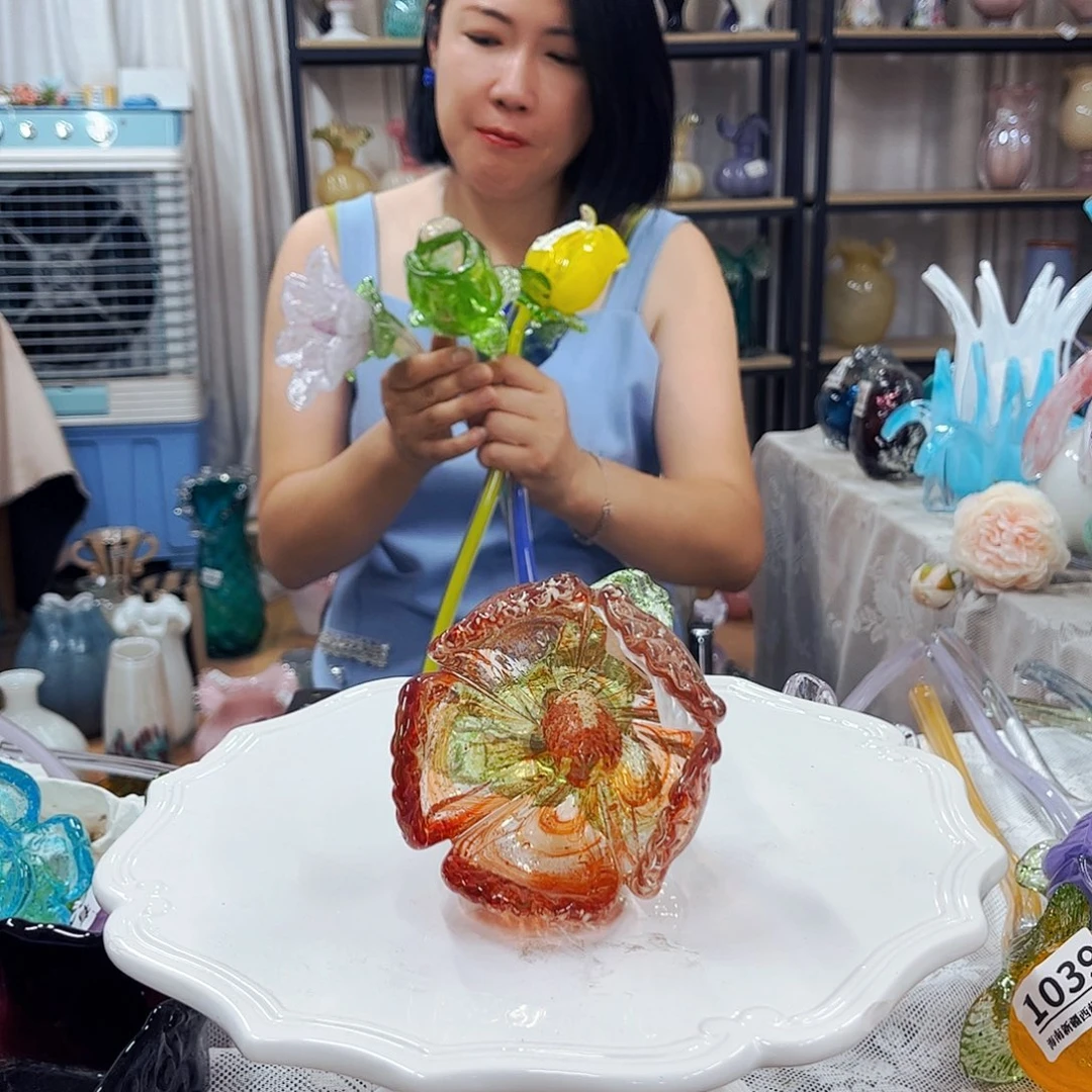 夜光0031 家悦美居琉璃花瓶