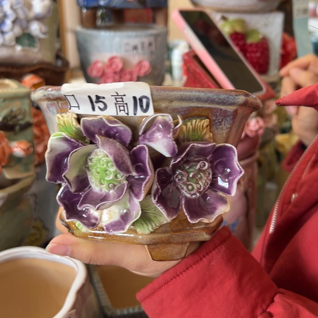 花盆，拍满20发货，退款拉黑