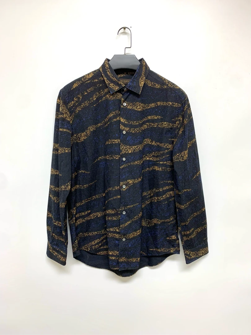 99新 LouisVuitton/路易威登 扎染衬衫/XXL码/Y0404