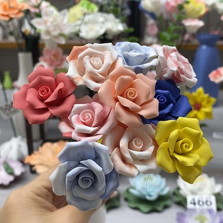 陶瓷陶瓷材料加工10朵