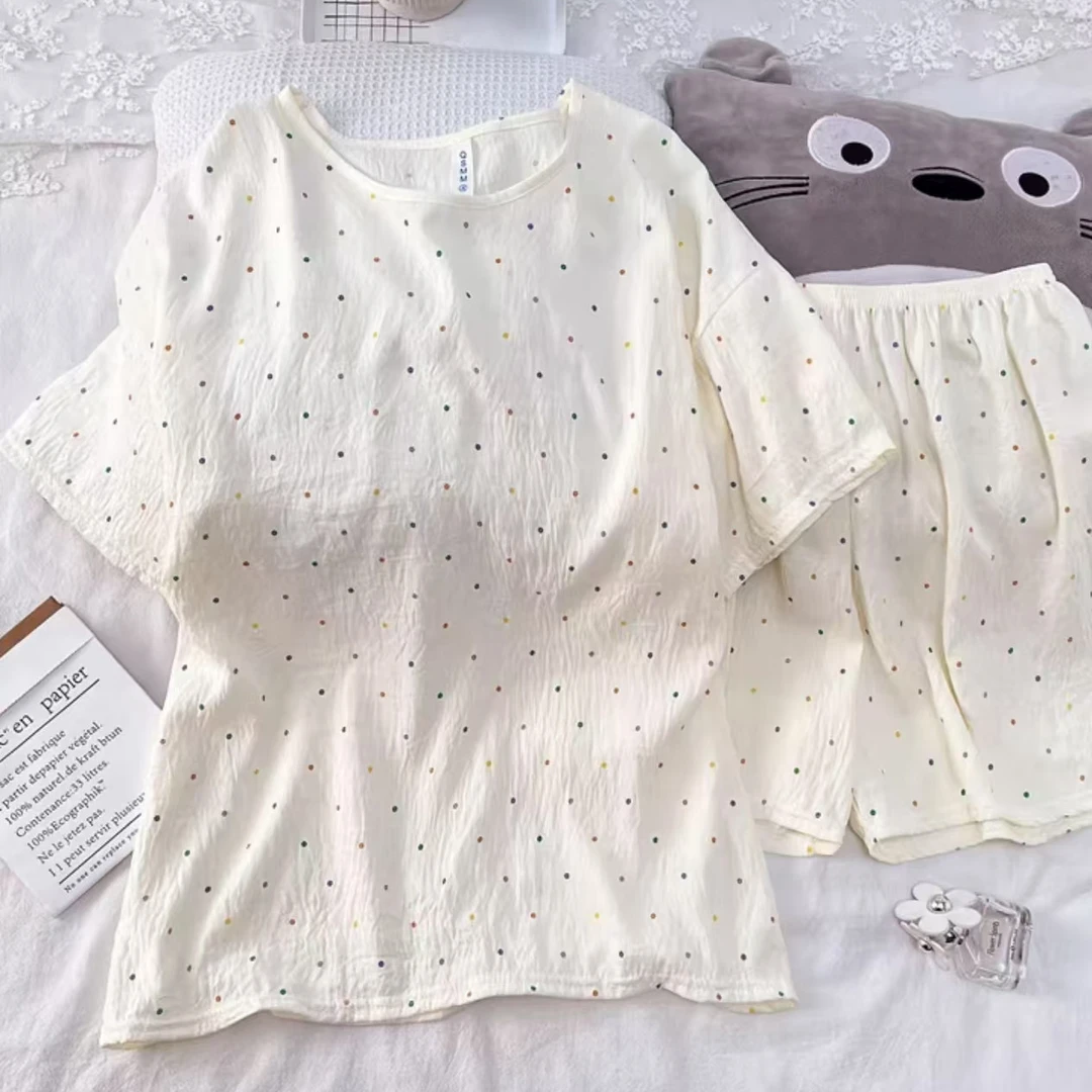 K3113 可爱卡通短袖短裤休闲甜美家居服套装  Q757-25051006