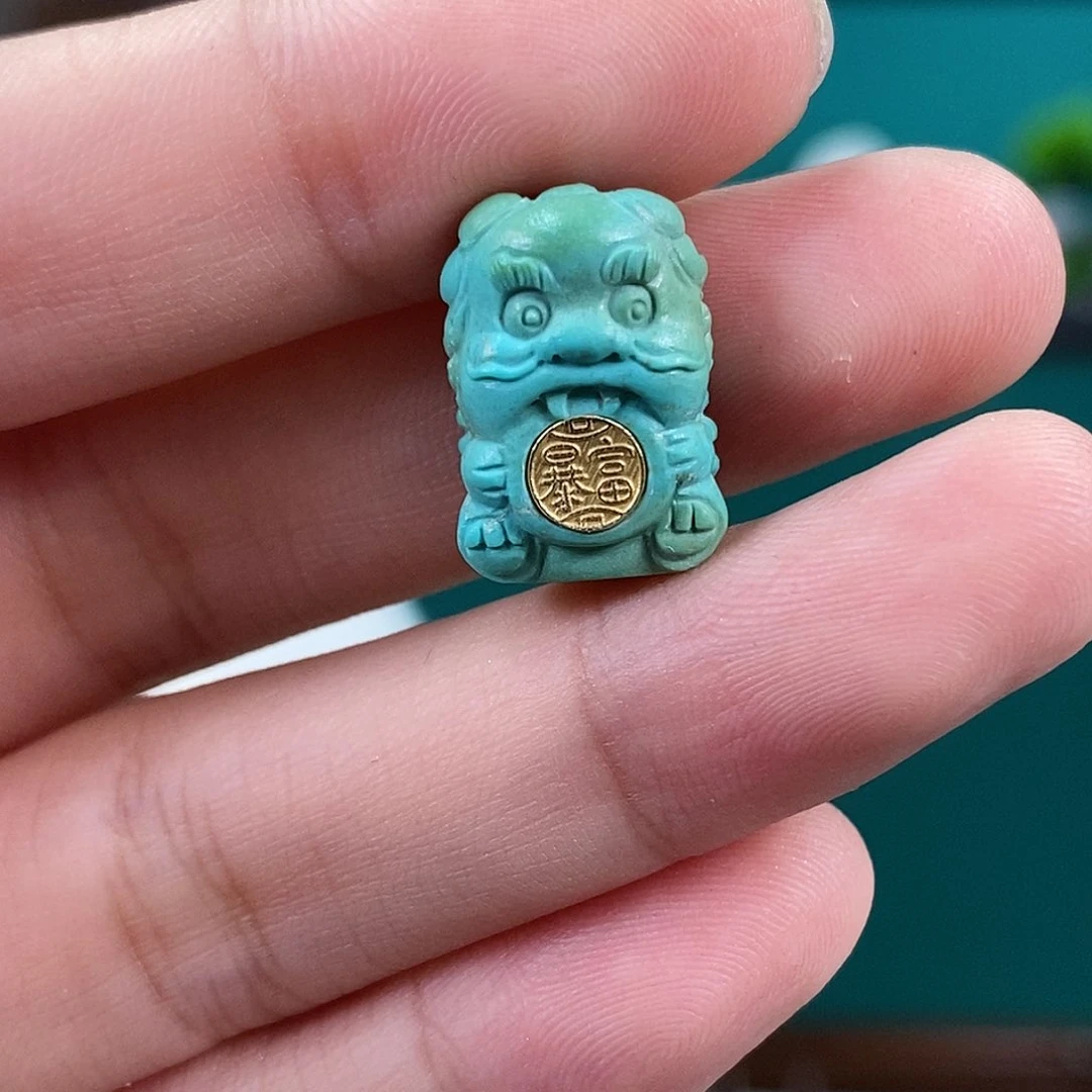 绿松石珠宝奇石未镶嵌