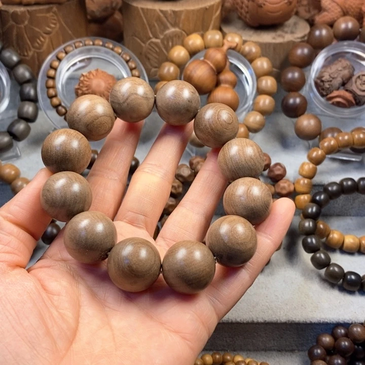 檀香木手串/手链老山檀奶香味2.0黑肉沉水微瑕
