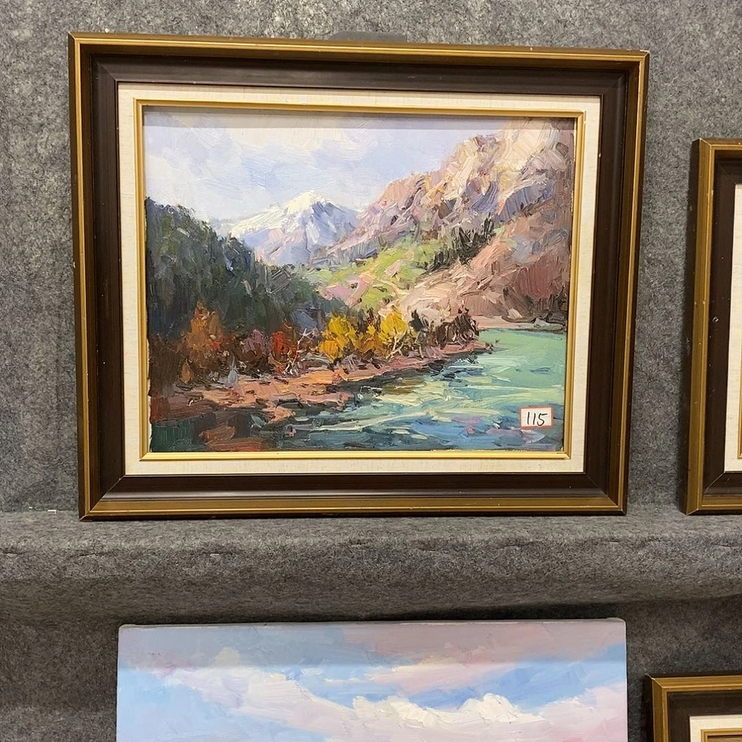 油画带外框画芯尺寸40x50cm