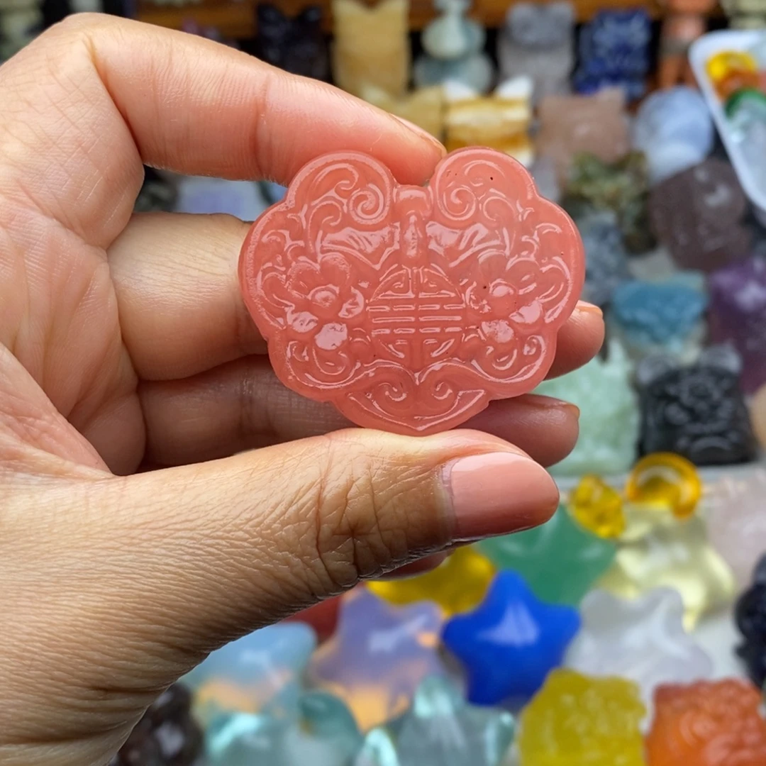 石材手把件 摆件 挂件