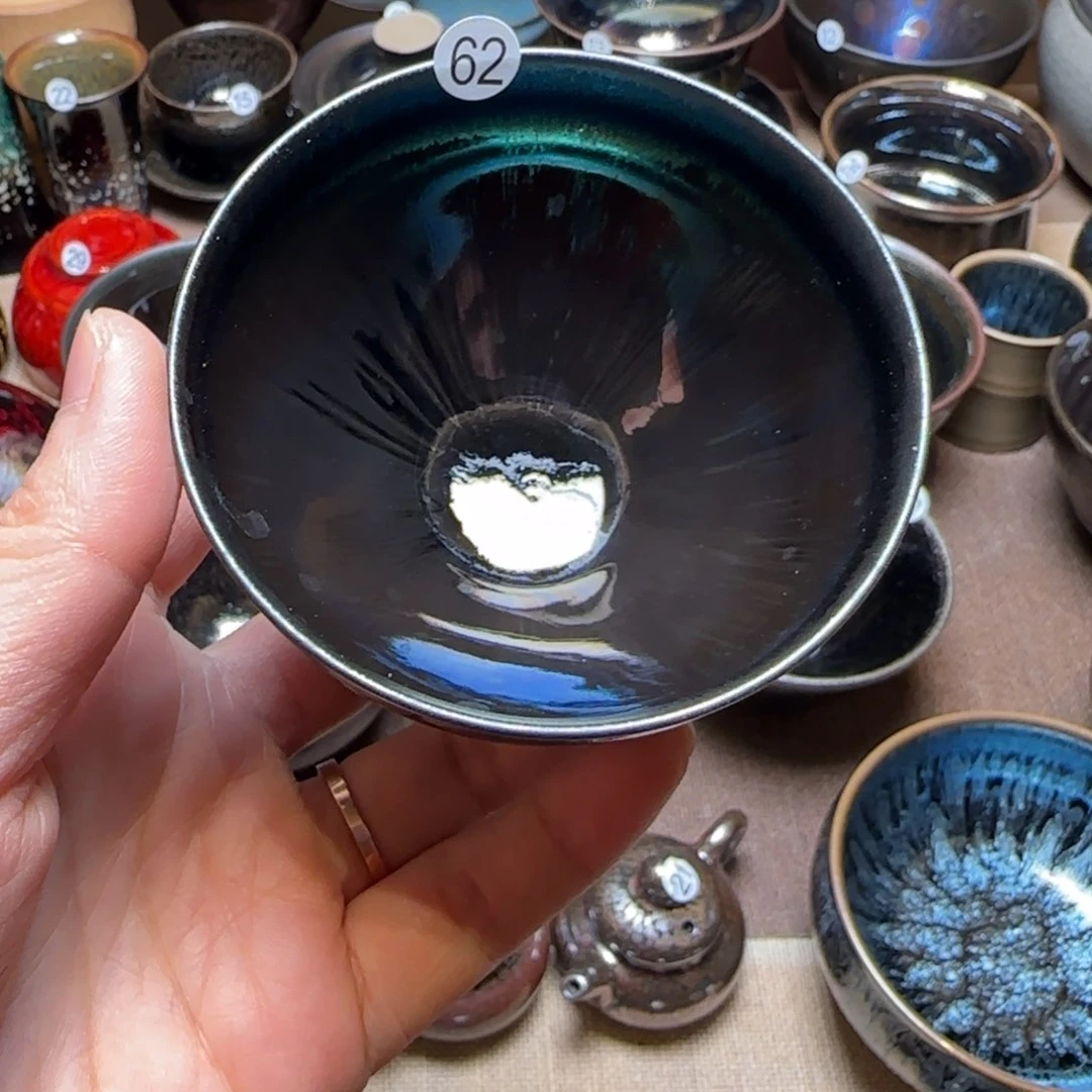 茶盏62 郑敏超薄胎束口极光