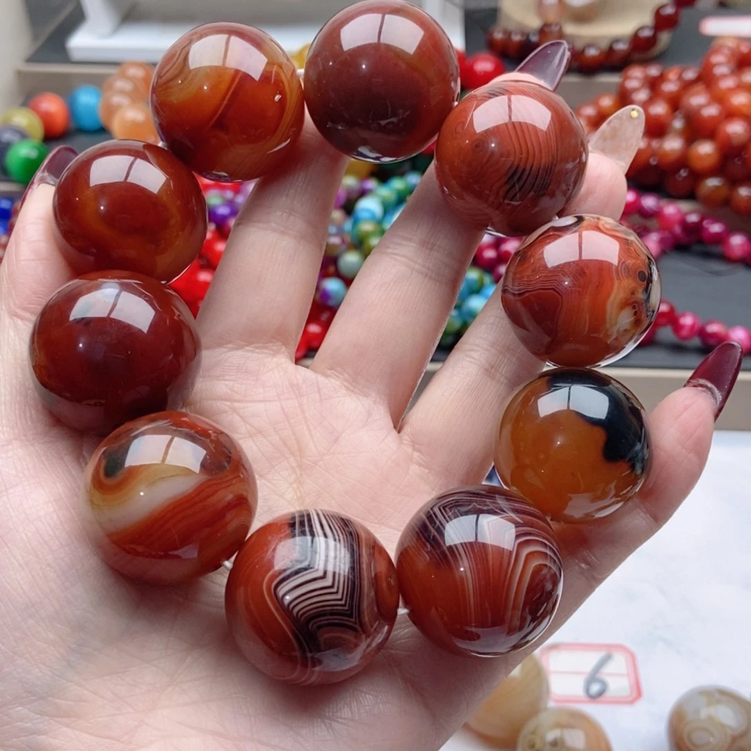 【闪购商品】玛瑙/玉髓手链未镶嵌厉**海