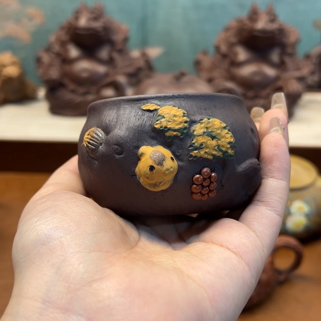 紫砂茶宠紫砂雕宠小器高品