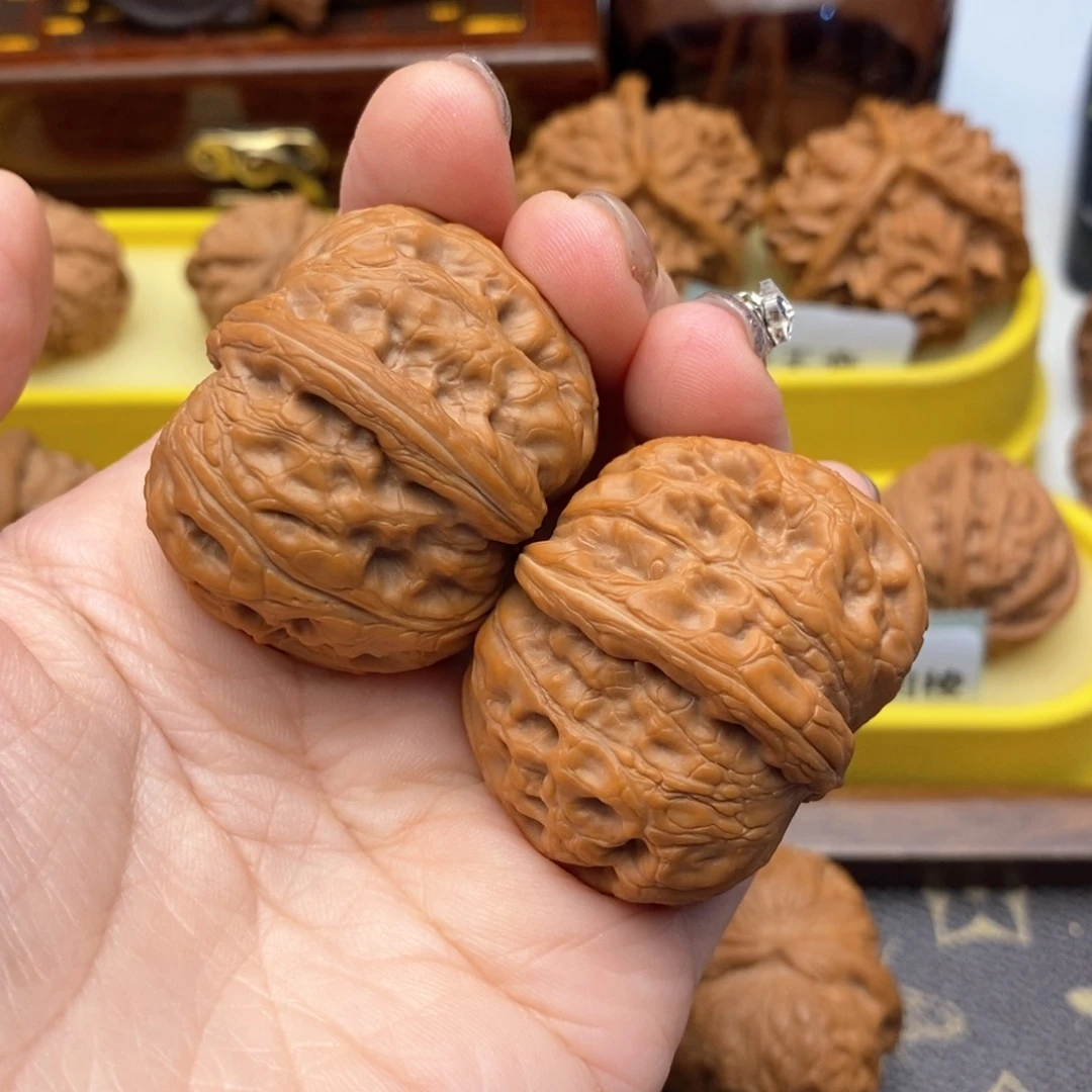 高***太把件文玩核桃770号元宝