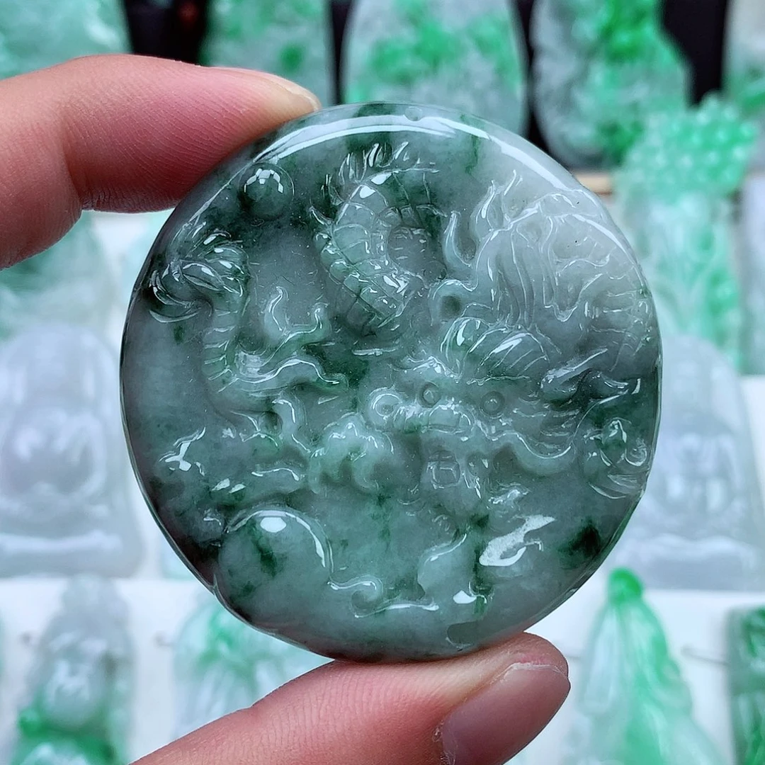 翡翠未镶嵌颈饰翡翠吊坠