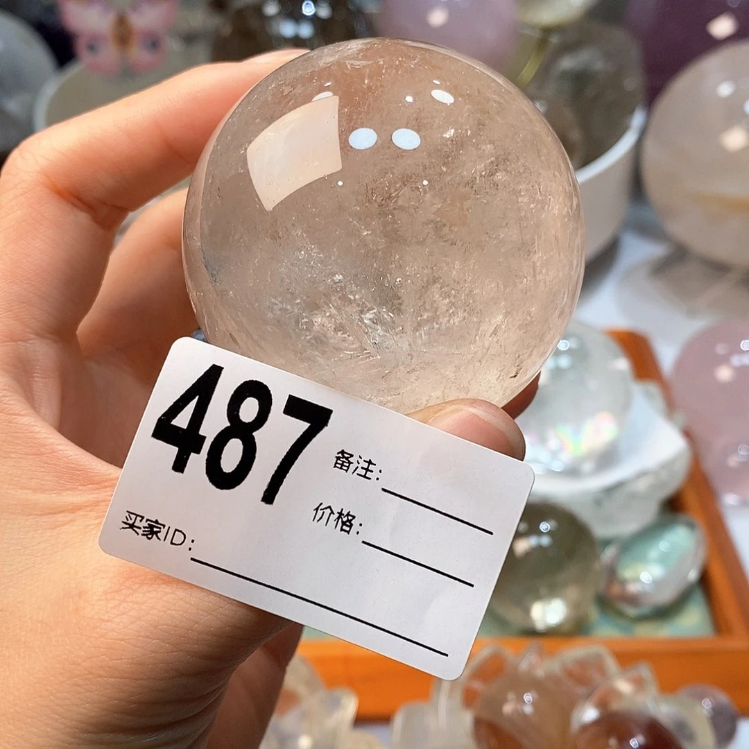布***语水晶珠宝半成品未镶嵌487