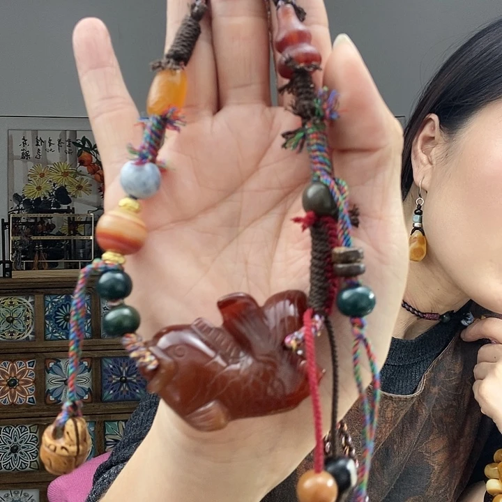 玛瑙/玉髓项链未镶嵌项链