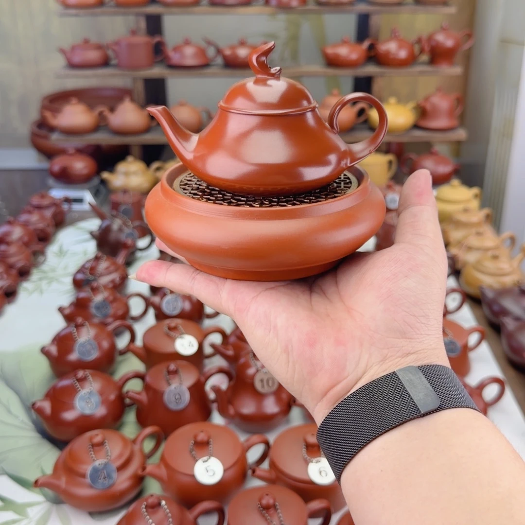 茶壶紫砂薄胎乘风破浪壶