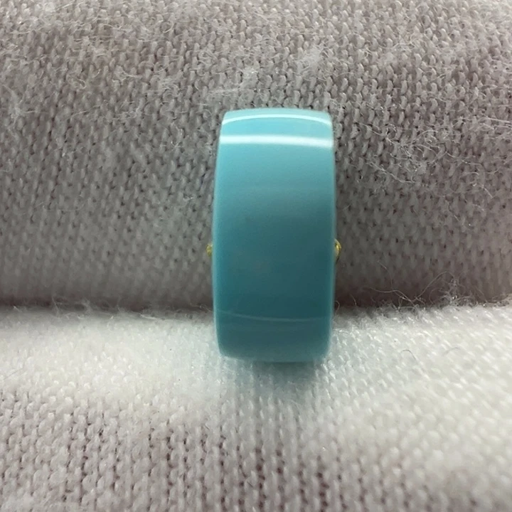 绿松石未镶嵌直切珠8.8