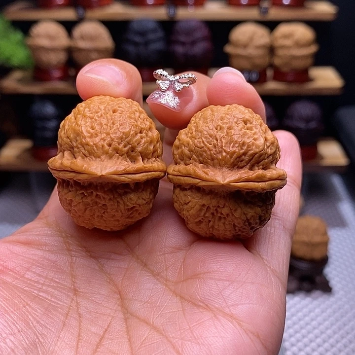 文玩核桃把件一道筋8