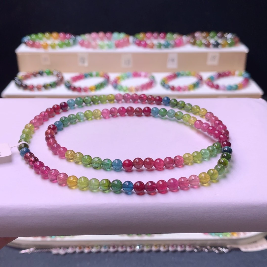 未镶嵌手链碧玺碧玺