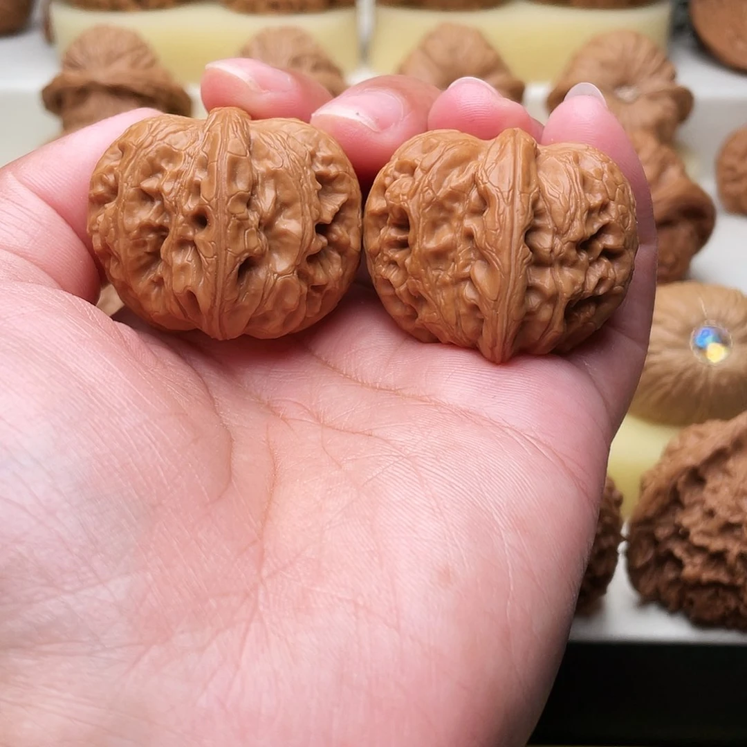 吊坠文玩核桃元宝38