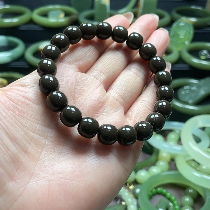 和田玉（糖玉）未镶嵌手链