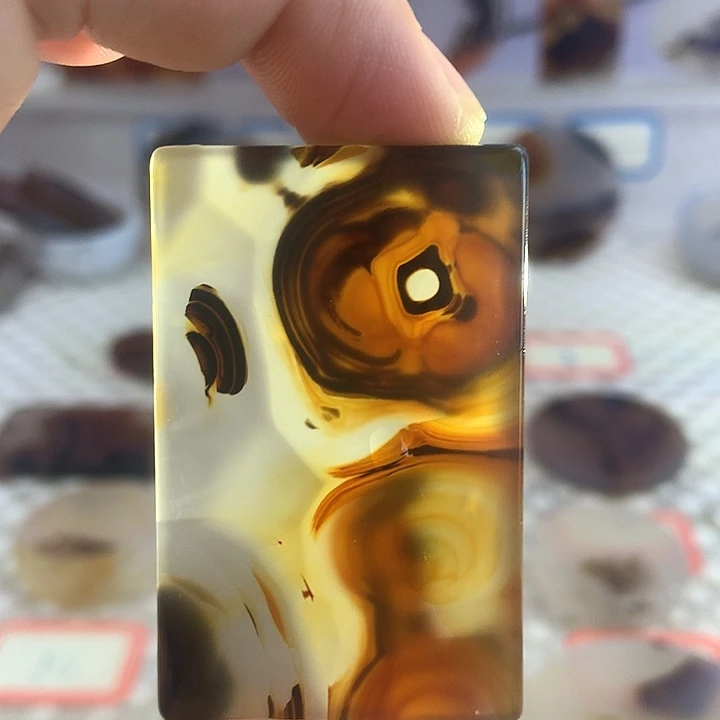 玛瑙/玉髓合金颈饰