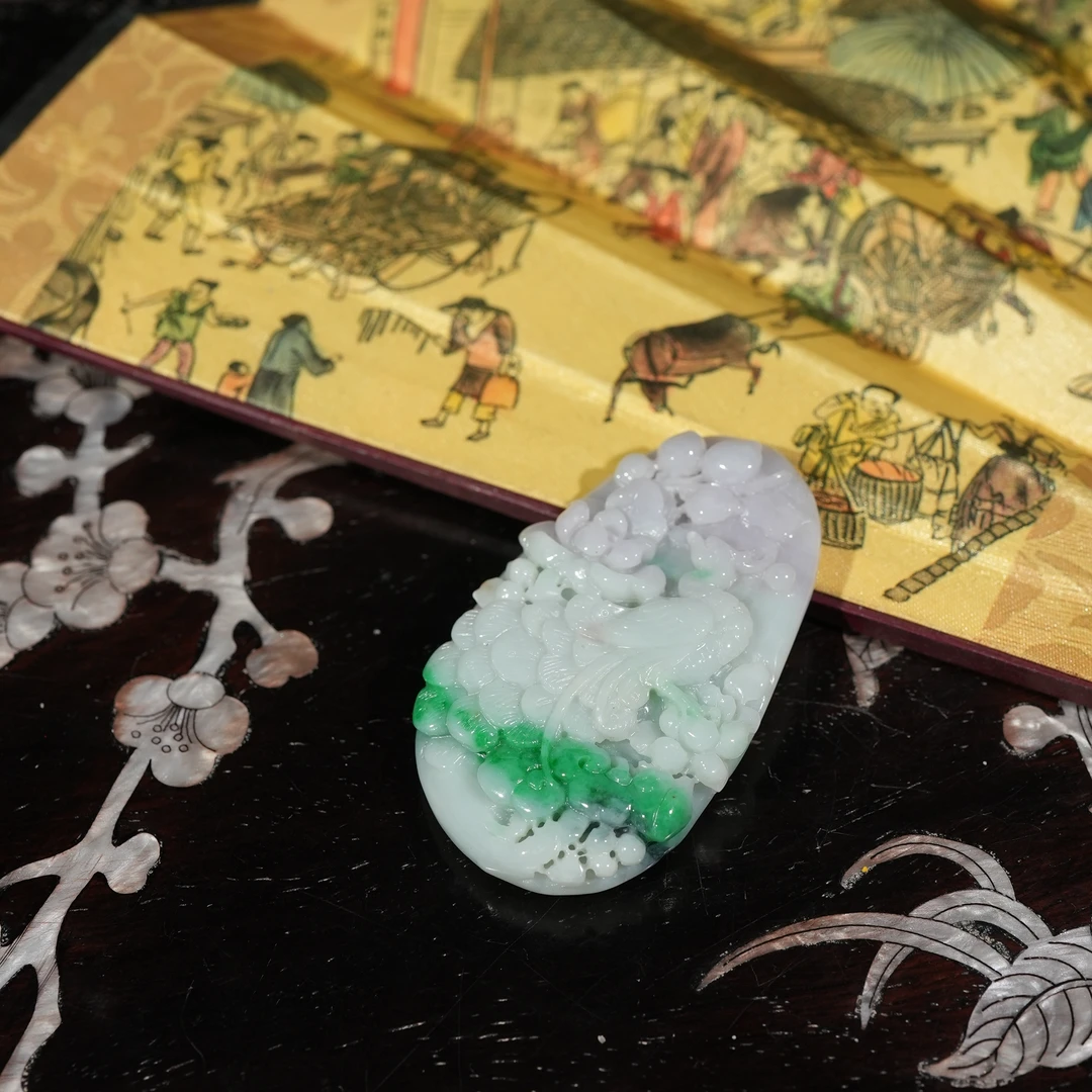 2.13香港王老板-翡翠吊坠5y313