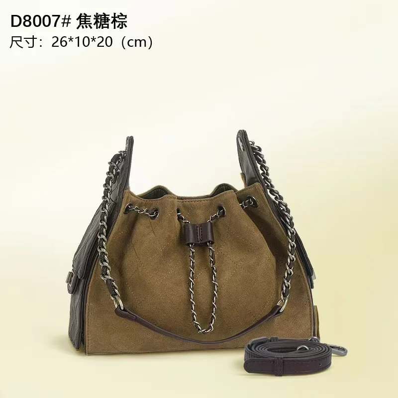 【YI CHEN】ZT-D8007-焦糖粽-高定轻奢时尚百搭潮流女士包包