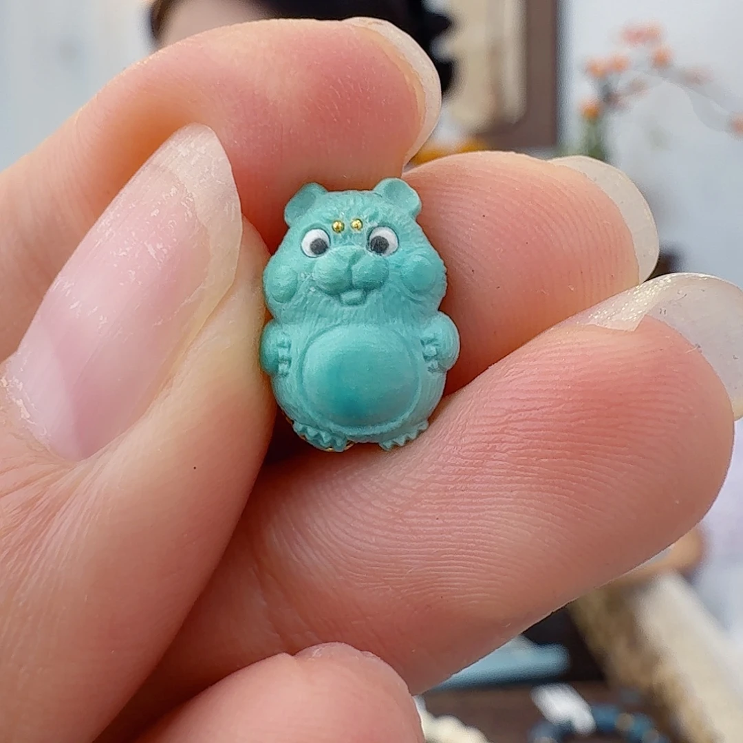 绿松石未镶嵌珠宝半成品