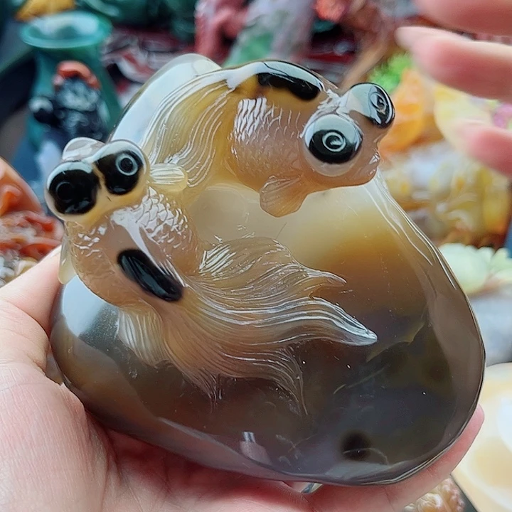 吊坠玛瑙未镶嵌叫***人