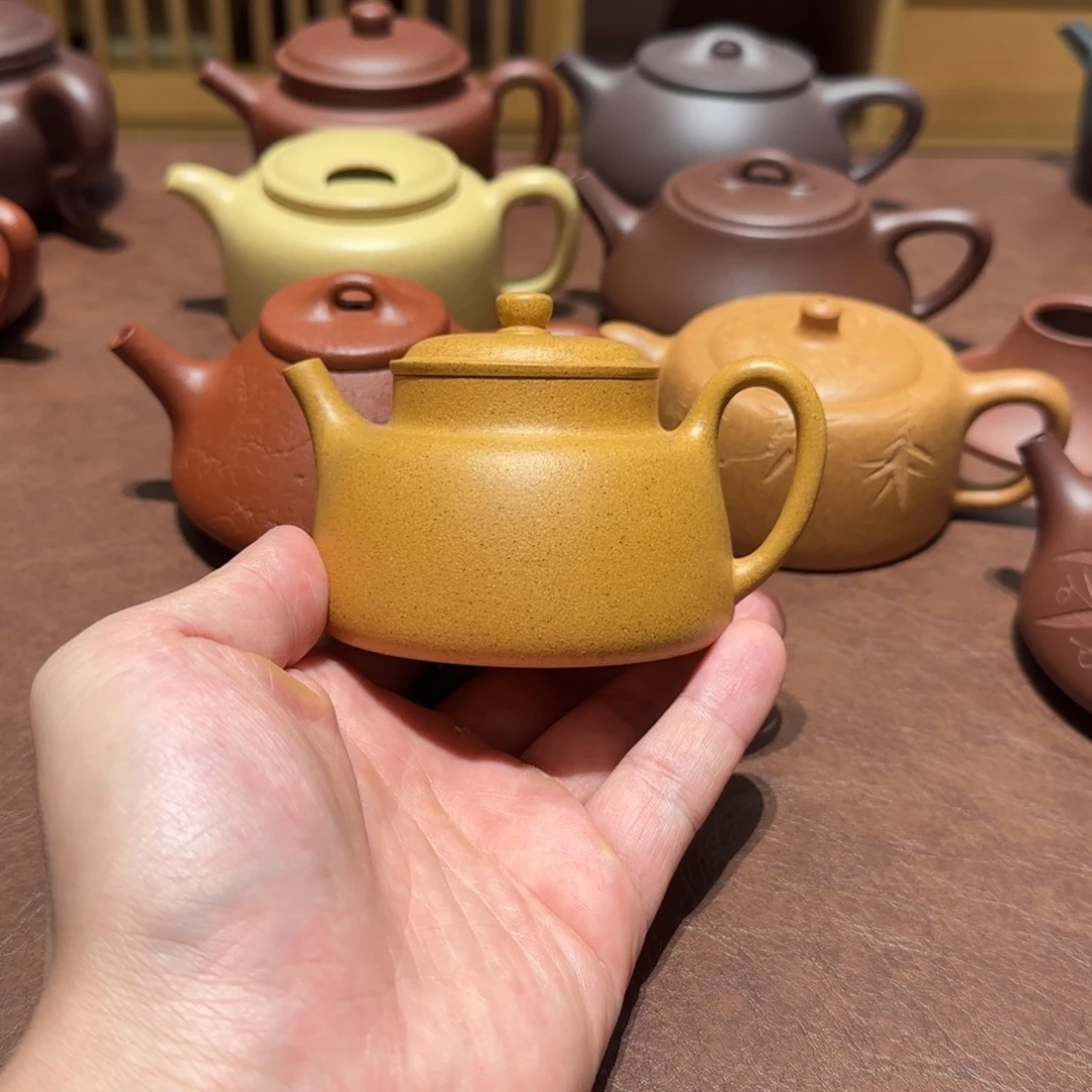 茶壶紫砂黄段言心