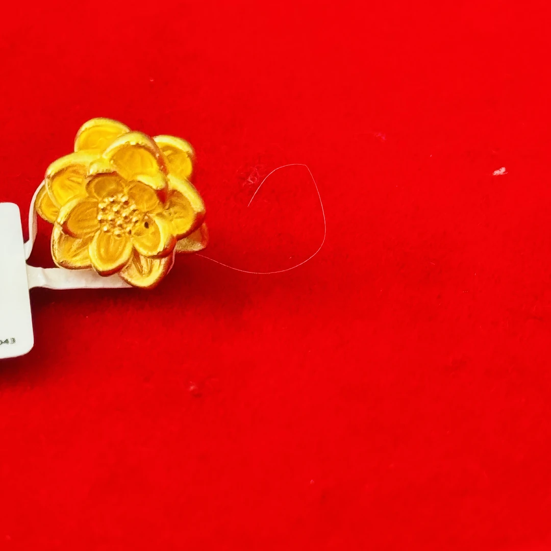 【莹莹专享】足金999饰品 莲花 GP 1.05